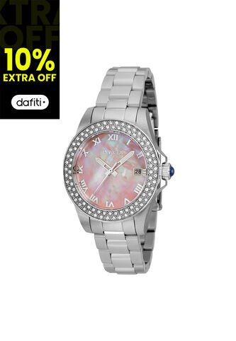 Reloj Para Mujer Invicta Angel 36070 Plateado Invicta