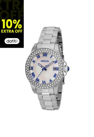 Reloj Para Mujer Invicta Angel 36069 Plateado Invicta