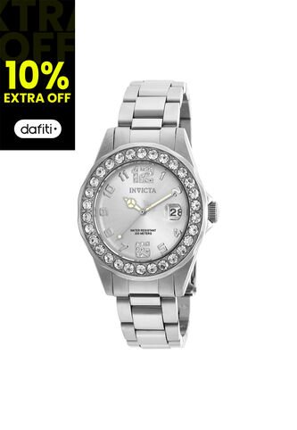 Reloj Para Mujer Invicta Pro Diver 21396 Plateado Invicta