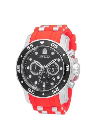 Reloj INVICTA Modelo 49829 Red, Steel Men Invicta