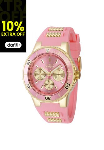 Reloj Invicta Modelo 39409 Rosa, Dorado Dama Invicta