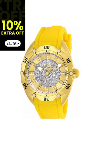 Reloj Invicta Modelo 26148 Amarillo Dama Invicta