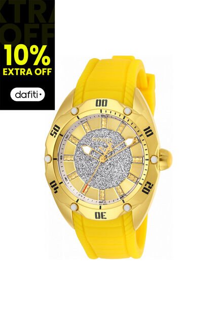 Reloj Invicta Modelo 26148 Amarillo Dama