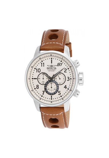 Reloj Para Hombre Invicta S1 Rally 16009 Marr\u00f3n Claro