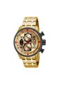 Reloj Para Hombre Invicta Aviator 17205 Dorado de Invicta