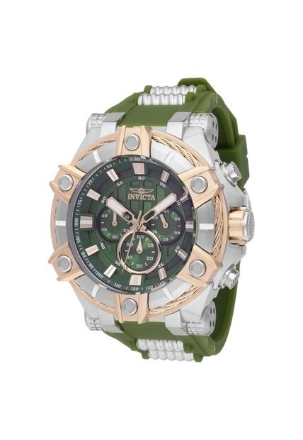 Reloj Invicta Modelo 49809 Verde Oliva, Acero Hombres