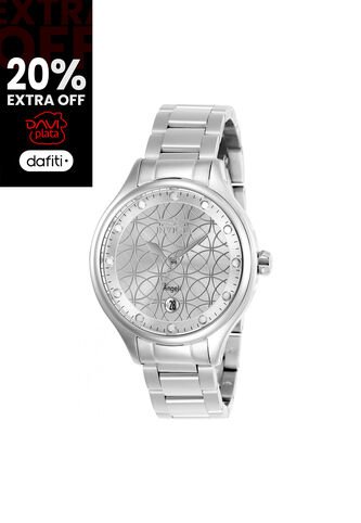 Reloj Para Mujer Invicta Angel 27437 Plateado Invicta