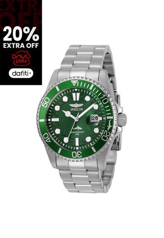 Reloj Para Hombre Invicta Pro Diver 30020 Plateado Invicta