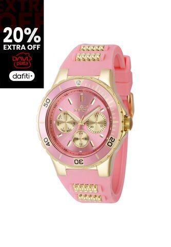 Reloj Invicta Modelo 39409 Rosa, Dorado Dama Invicta