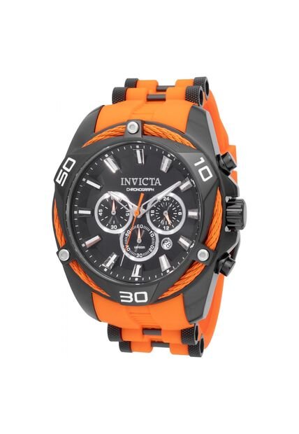 Reloj Invicta Modelo 44536 Naranja, Negro Hombres