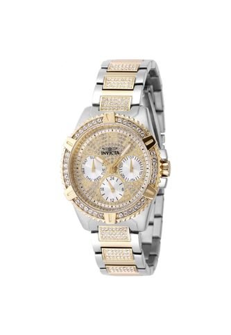 Reloj Invicta Modelo 48565 Blanco, Dorado, Acero Dama Invicta