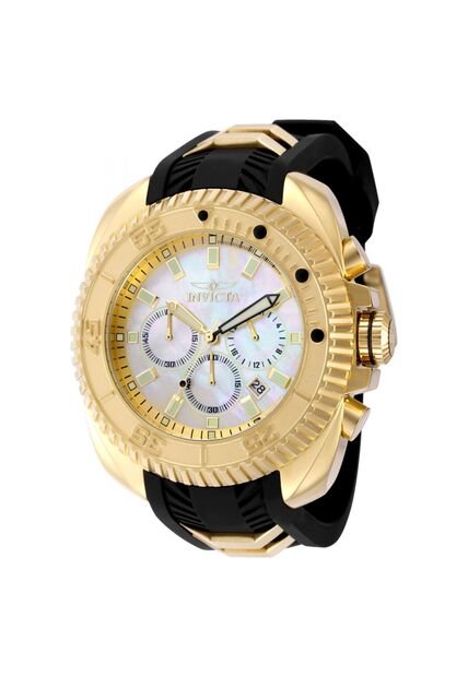 Reloj Invicta Modelo 49791 Negro, Dorado Hombres