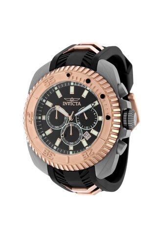 Reloj Invicta Modelo 49794 Negro, Oro Rosa Hombres Invicta