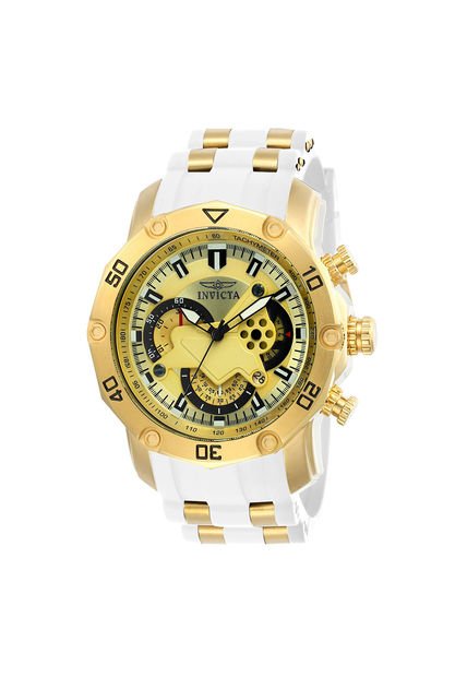 Reloj Para Hombre Invicta Pro Diver 23424 Dorado