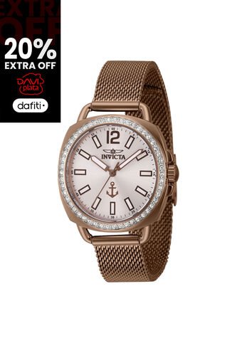 Reloj Invicta Modelo 46295 Marron Dama Invicta