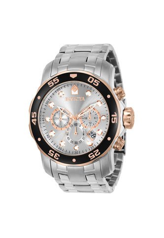 Reloj Para Hombre Invicta Pro Diver 80037 Plateado Invicta