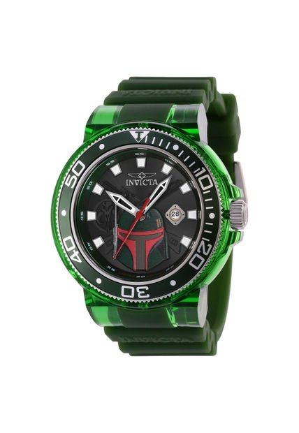 Reloj Para Hombre Invicta Star Wars 39708 Verde