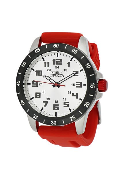Reloj Para Hombre Invicta Pro Diver 40002 Rojo