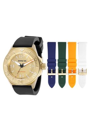 Reloj Invicta Modelo 49473 Verde, Naranja, Blanco, Azul, Negro Hombres