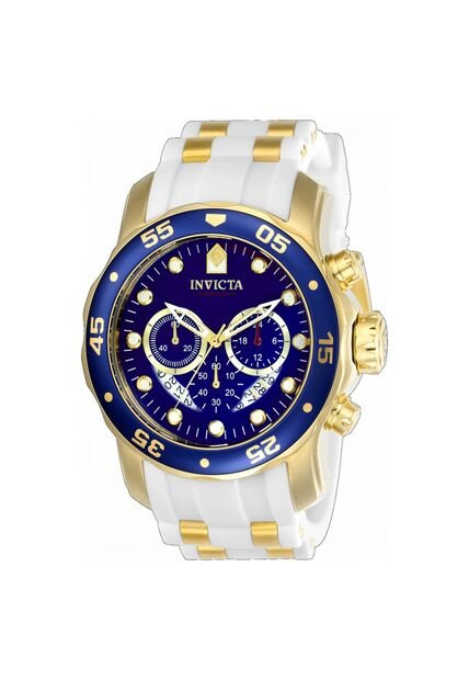 Reloj Invicta Modelo 20288 Oro Blanco Hombres