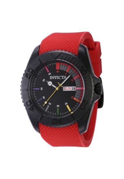 Reloj Invicta Modelo 44734 Rojo Hombres