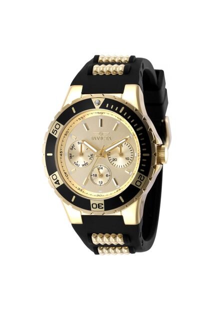 Reloj Invicta Modelo 49892 Negro, Dorado Dama