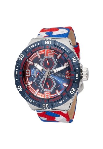 Reloj Invicta Modelo 49631 Camuflaje, Rojo, Azul Hombres Invicta