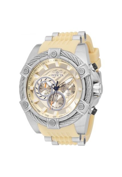 Reloj Invicta Modelo 49810 Marfil, Acero Hombres