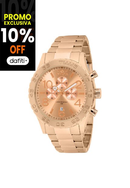 Reloj Para Hombre Invicta Specialty 1271 Oro Rosa