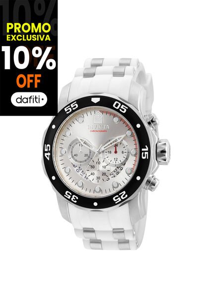 Reloj Para Hombre Invicta Pro Diver 20290 Plateado