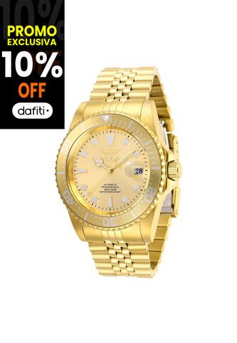 Reloj Para Hombre Invicta Pro Diver 30096 Dorado Invicta