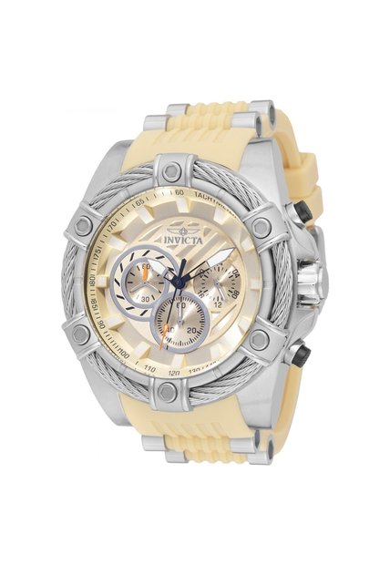 Reloj Invicta Modelo 49810 Marfil, Acero Hombres