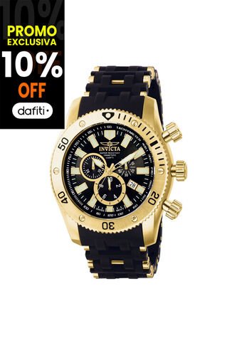 Reloj Para Hombre Invicta Sea Spider 0140 Negro Invicta