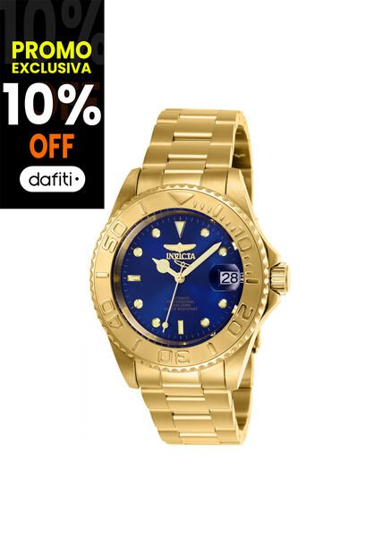 Reloj Para Hombre Invicta Pro Diver 26997 Dorado