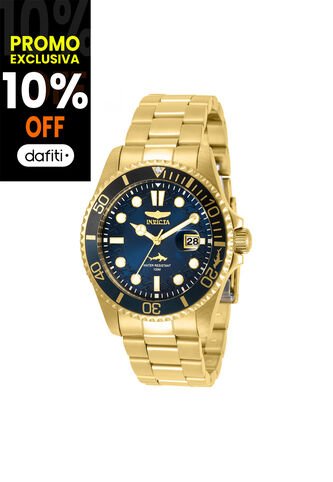 Reloj Para Hombre Invicta Pro Diver 30810 Dorado Invicta