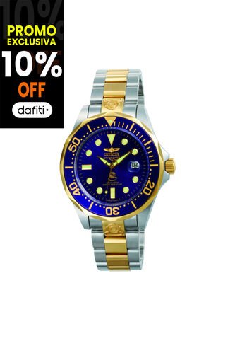 Reloj Para Hombre Invicta Pro Diver 3049 Multicolor Invicta