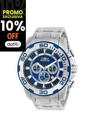 Reloj Para Hombre Invicta Pro Diver 22319 Plateado Invicta
