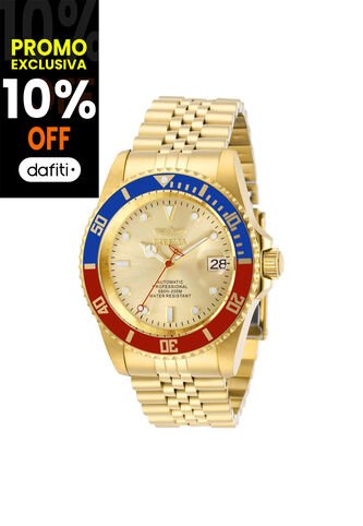 Reloj Para Mujer Invicta Pro Diver 29183 Dorado Invicta