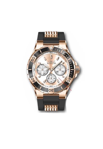 Reloj Invicta Modelo 37318 Negro, Oro Rosa Hombre