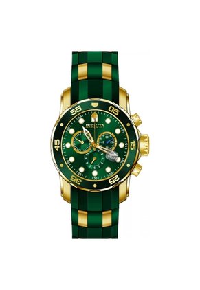 Reloj INVICTA Modelo 18196 Green, Gold Men