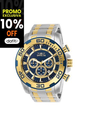 Reloj Para Hombre Invicta Pro Diver 26296 Plateado Invicta