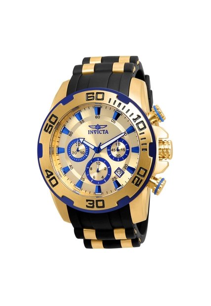 Reloj Invicta Modelo 22308 Oro Negro Hombre