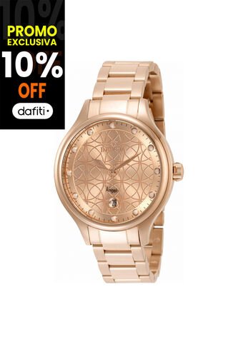 Reloj Para Mujer Invicta Angel 35826 Oro Rosa Invicta
