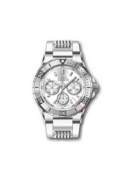 Reloj Invicta Modelo 37315 Blanco, Acero Hombre