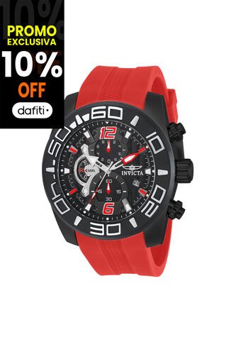 Reloj Para Hombre Invicta Pro Diver 22810 Rojo Invicta