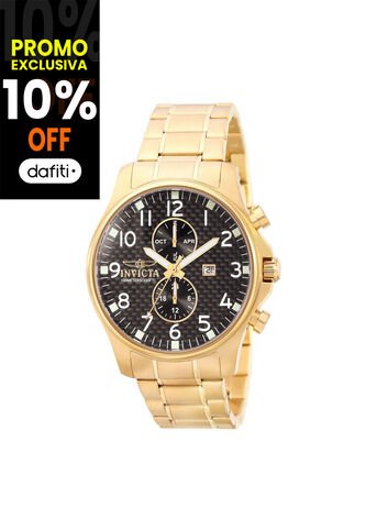 Reloj Para Hombre Invicta Specialty 0382 Oro Invicta