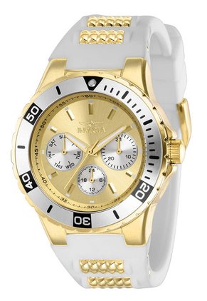 Reloj Invicta Modelo 37317 Oro Blanco Mujer
