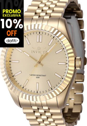 Reloj Invicta Modelo 47491 Dorado Hombre Invicta
