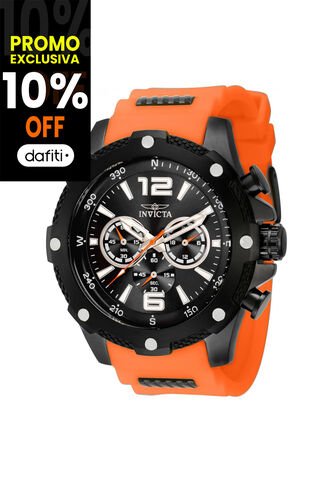 Reloj Invicta Modelo 39988 Naranja, Bronce Hombres Invicta