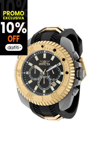 Reloj Invicta Modelo 49792 Negro, Dorado Hombres Invicta